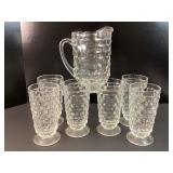 Vintage Indiana Glass Beverage Set