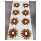 Handmade Starburst Pattern Quilt