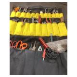 Canvas Tool Roll with Tools