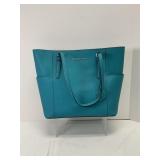 Turquoise Blue Michael Kors Jet Set Tote Bag