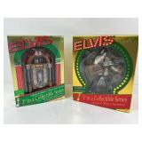 Two Musical Elvis Ornaments