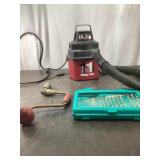 Shop Vac, Drill Bits, Drill Brace