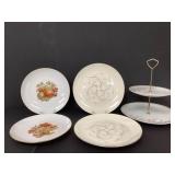 Fruit Plates, Two Tier Serving Dish, Plates