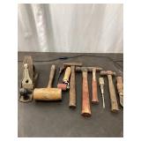 Assorted Hammers and Tools