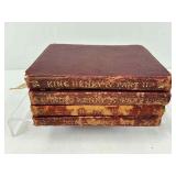 Four Antique King Henry Books
