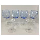 Six Wine Glasses