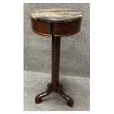 Antique Marble Top Shaving Stand