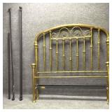 Vintage Queen Brass Bed