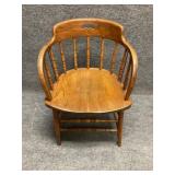 Vintage Firehouse Chair