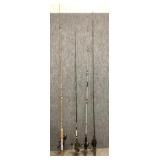 Lot of Rods and Reels