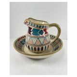 Franciscan Ventura Pitcher and Bowl