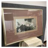 Large Chinese Ink and Watercolor Painting