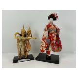 Two Asian Themed Dolls