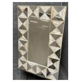 Rectangular Wood Wall Mirror