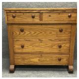 Victorian White Oak Chest