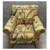 Vibrant Eclectic Patterned Armchair