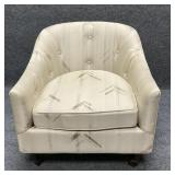 Vintage Hollywood Regency Lounge Chair