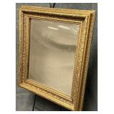 Vintage Ornate Carved Gilded Wood Wall Hanging