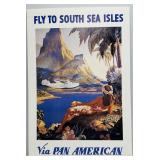 Vintage 1930s Pan Am Travel Poster
