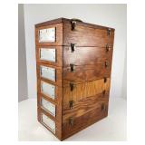 Vintage Modular Stacking Crates