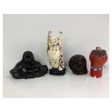 Three Buddhas and Chinese Immortal
