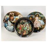 Set of Three Decorative Plates