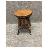 Antique Piano Stool