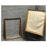 Vintage Rectangular Wall Mirror and Gold Frame