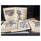 Three Large Stamp Books