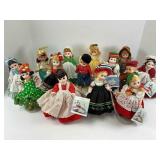 Fourteen Madame Alexander Dolls