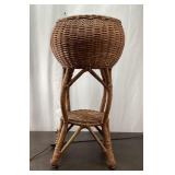 Wicker Plant Stand