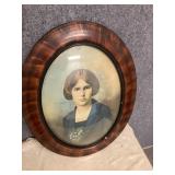 Antique Female Portrait