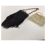 Two Vintage Beaded Purses