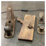 Set of Three Vintage Wood Planes