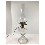 Glass Electrified Oil Lamp