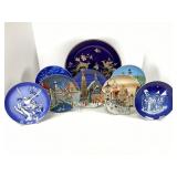 Set of Assorted Decorative Plates