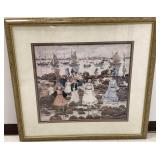 Print of Watercolor Named Low Tide, by Pendergast