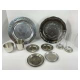 Assorted Pewter Pieces