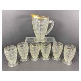 Pitcher with Six Glasses