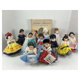 Twelve Madame Alexander Dolls and Collectors Book
