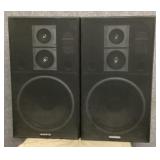 Vintage Sanyo Floor Speakers