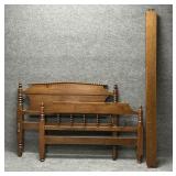 Vintage Victorian Spindle Style Full Size Bed
