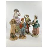 Collection of Ceramic Figurines