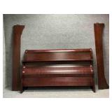 King Sleigh Bed Headboard, Footboard and Rails