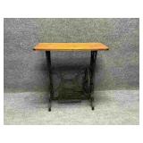 Vintage New Royal Cast Iron Sewing Machine Table