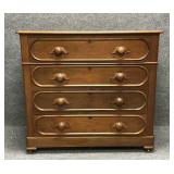 Victorian Antique Four Drawer Chest