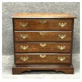 American Drew Chippendale Style Cherry Small Chest