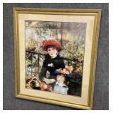 Two Sisters Print By Pierre-Augusta Renoir