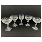 Five Pieces of Riedel Crystal