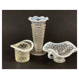 Opalescent Hobnail Fenton Glass